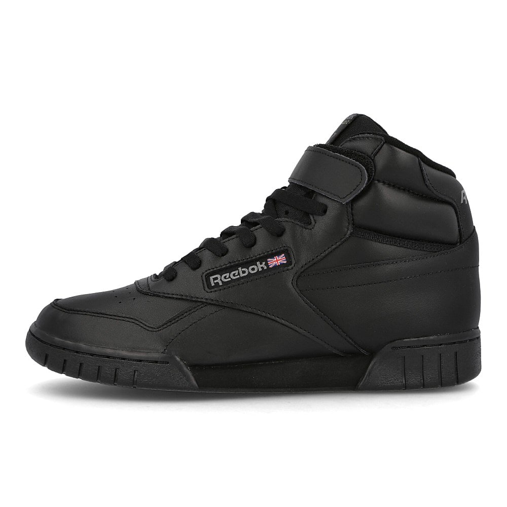 Reebok Ex-O-Fit Hi International Black High Top Sneakers 3478 | Overkill