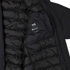 Y-3 W GTX Hooded Down Parka Black Parkas Detail view 1 | Overkill