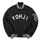 Y-3 Yohji Letters Bomber Black / Ecru Bomber & Varsity Jackets FJ0321 | Overkill