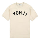 Y-3 Yohji Letters SS Tee Ecru / Legend Ink T-Shirts FJ0328 | Overkill