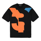 Y-3 Varsity Tee Black / Icon Orange / Adi Dassler Blue T-Shirts FJ0332 | Overkill