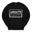 Y-3 Techknit Crew Sweater Black / Ecru Sweatshirts FJ0374 | Overkill