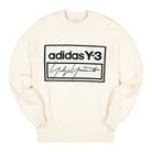 Y-3 Techknit Crew Sweater Ecru / Black Sweatshirts FJ0375 | Overkill
