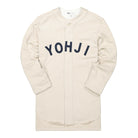 Y-3 Yohji Letters Baseball Shirt Ecru / Legend Ink Shirts FJ0435 | Overkill