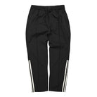 Y-3 M 3 STP Wool Satin Wide Pant Black / Ecru / Black Sweat & Track Pants FJ0450 | Overkill