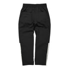 Y-3 M 3 STP Wool Satin Wide Pant Black / Ecru / Black Sweat & Track Pants Material | Overkill