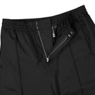 Y-3 M 3 STP Wool Satin Wide Pant Black / Ecru / Black Sweat & Track Pants Close-up | Overkill