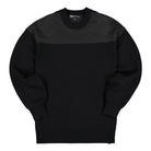 Y-3 Nylon-Knit Crew Sweater Black Sweatshirts FJ0453 | Overkill