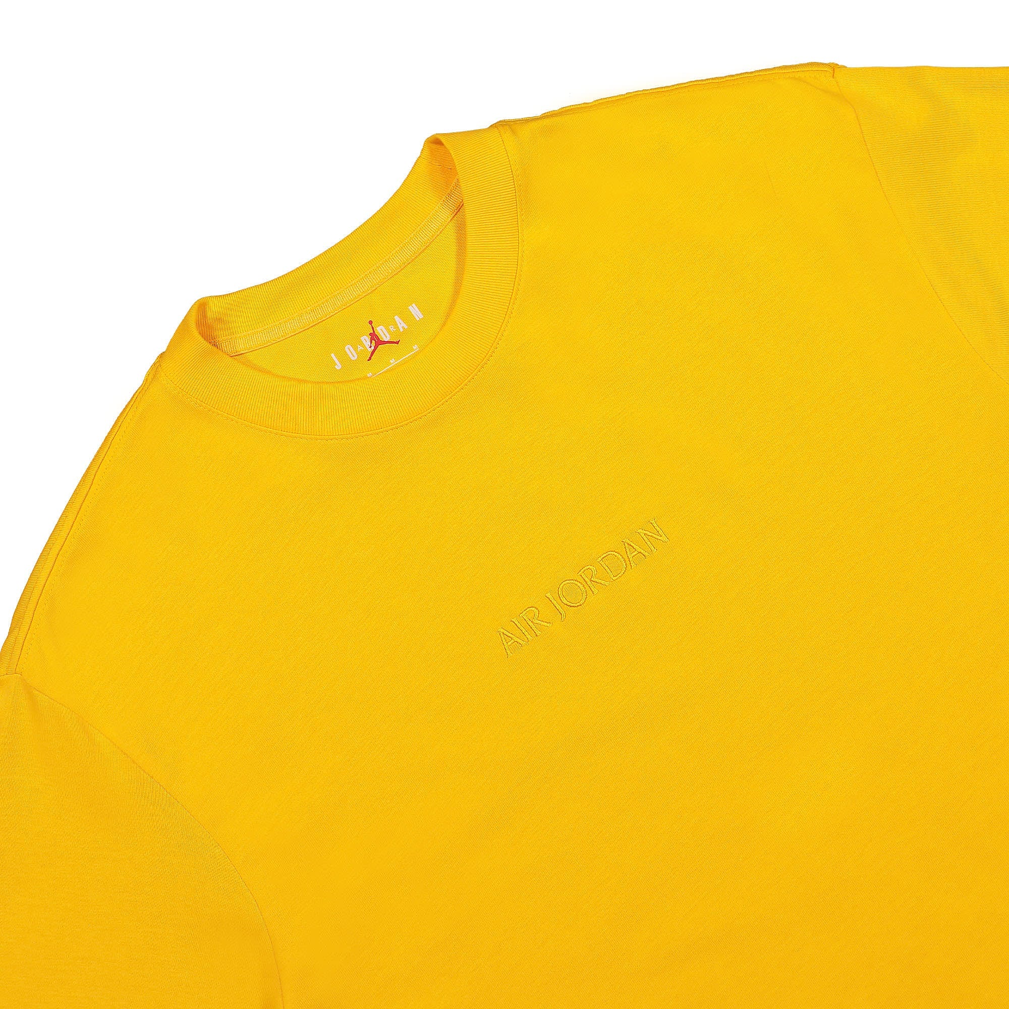 Jordan Air Jordan Wordmark Tee Uni Gold T-Shirts Close-up | Overkill
