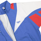Reebok Classic International Sport Twin Vector Track Top Blue Blast Track Jackets Close-up | Overkill