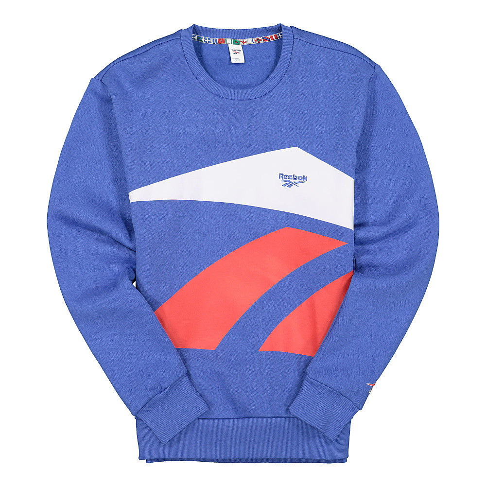 Reebok Classic International Sport Crew Sweat Blue Blast Sweatshirts FK2627 | Overkill