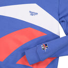 Reebok Classic International Sport Crew Sweat Blue Blast Sweatshirts Detailfoto | Overkill