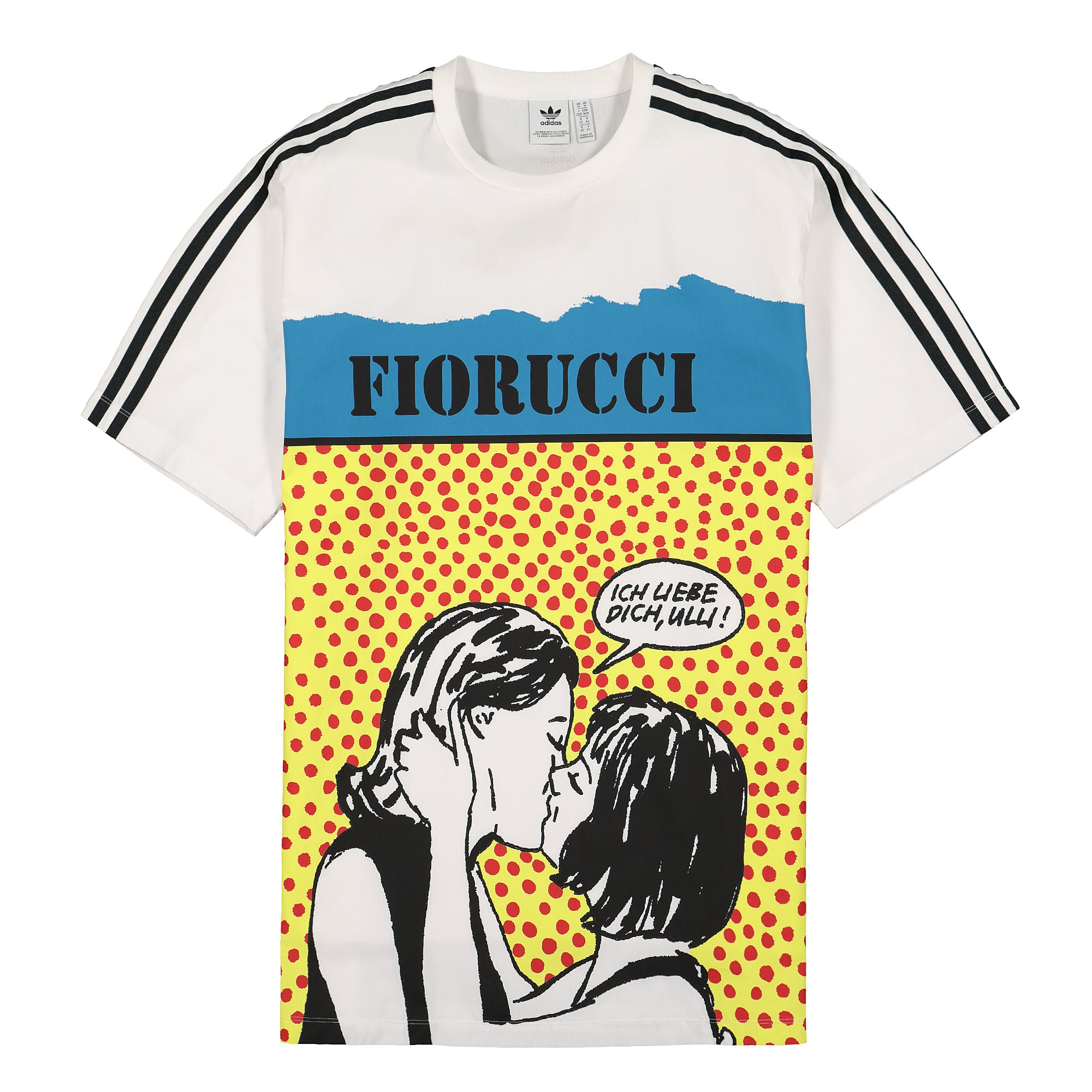 adidas Fiorucci x adidas Wmns Graphic T-Shirt White T-Shirts FL4146 | Overkill