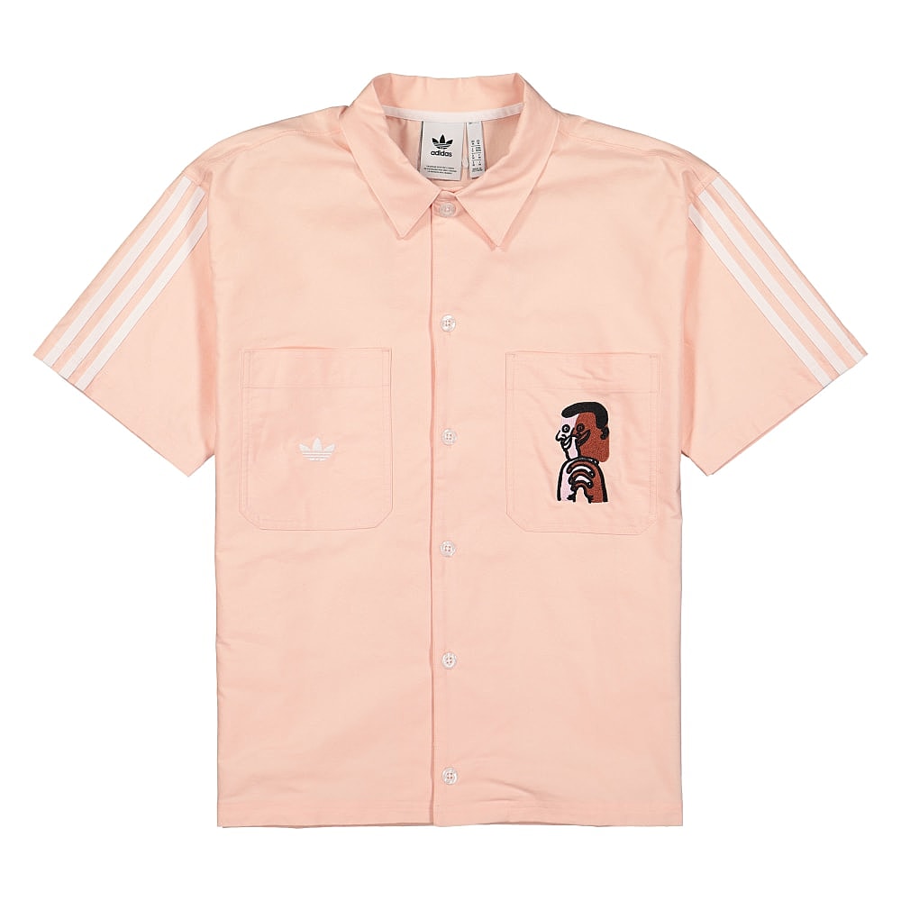 adidas Unity Press x adidas REF Shirt Blush Pink Shirts FM1388 | Overkill