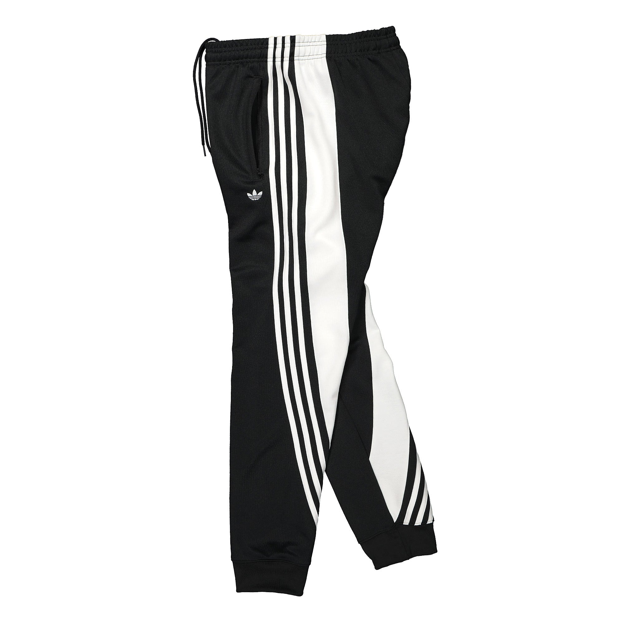 adidas 3 Stripe Wrap Track Pant Black / White Sweat & Track Pants Close-up | Overkill