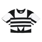 adidas Wmns LRG Logo Tee Black / White T-Shirts FM2562 | Overkill