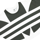 adidas Wmns LRG Logo Tee White / Black T-Shirts Close-up | Overkill