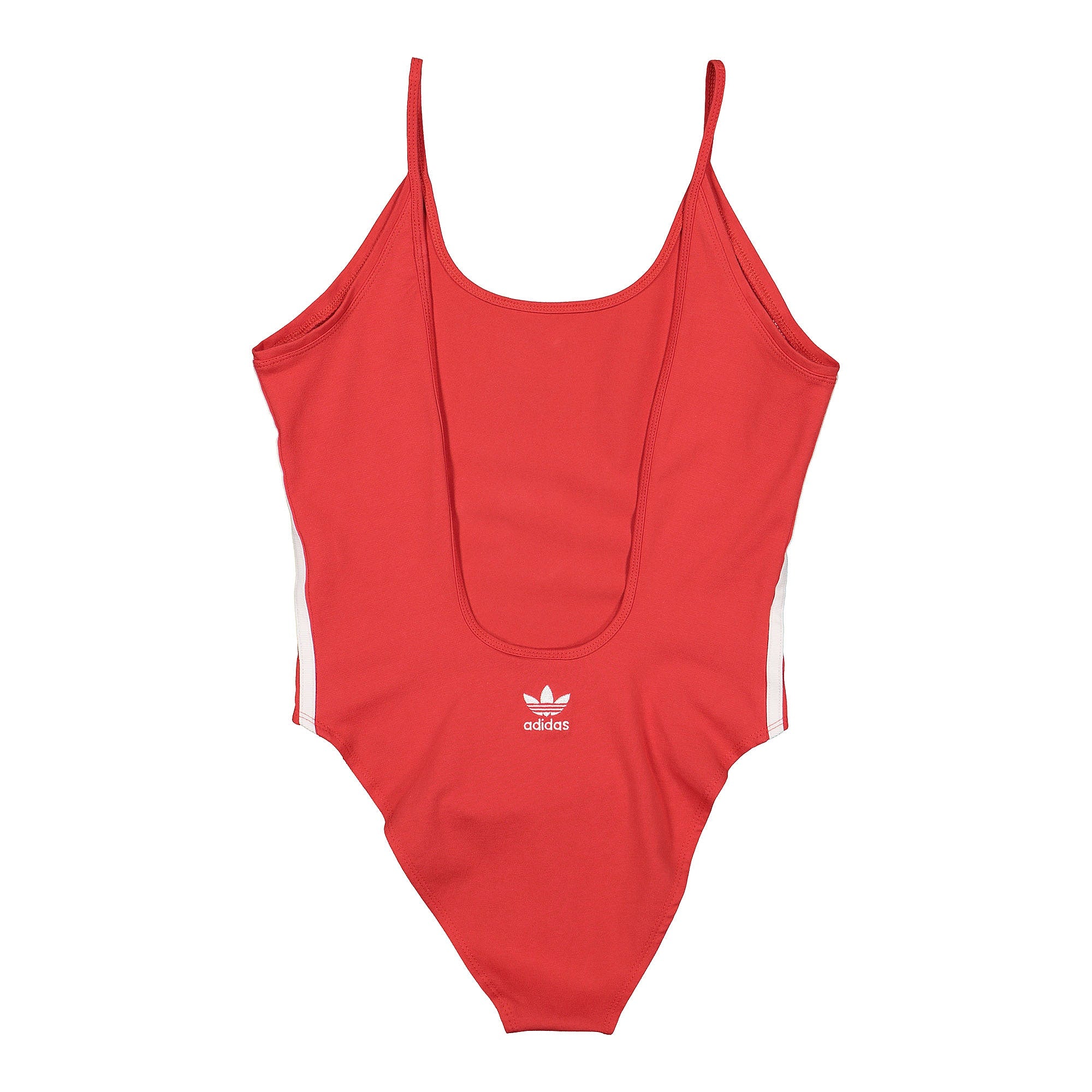 adidas Wmns Cotton Body Red / White Tops Material | Overkill