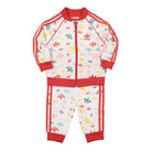 adidas SST Set White / Multicolor / Lush Red Sweat & Track Pants FM6724 | Overkill