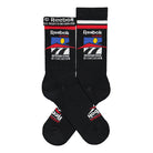 Reebok Classic Graphic International Association Crew Socks Black Socks Close-up | Overkill