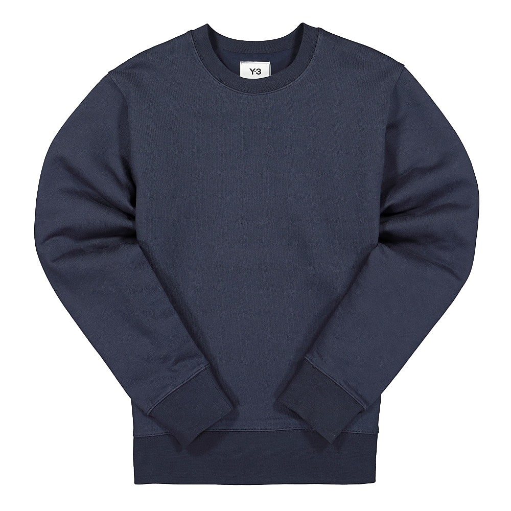 Y-3 M Classic Back Logo Crew Sweatshirt Legend Ink Sweatshirts FN3373 | Overkill