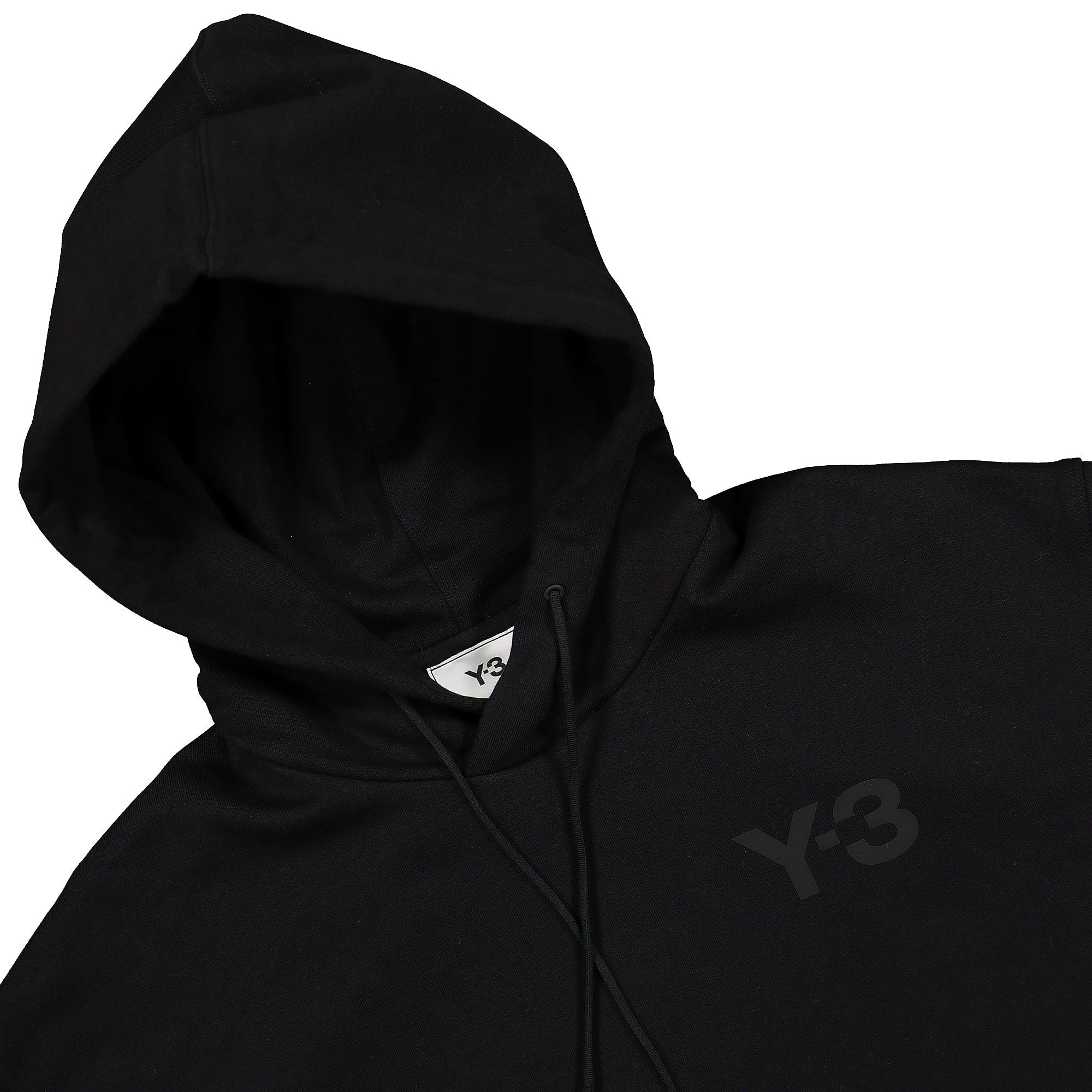 Y-3 M CL C Hoody Black Hoodies Close-up | Overkill