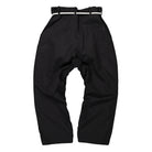 Y-3 M WW Wide Pants Black Casual Pants Material | Overkill