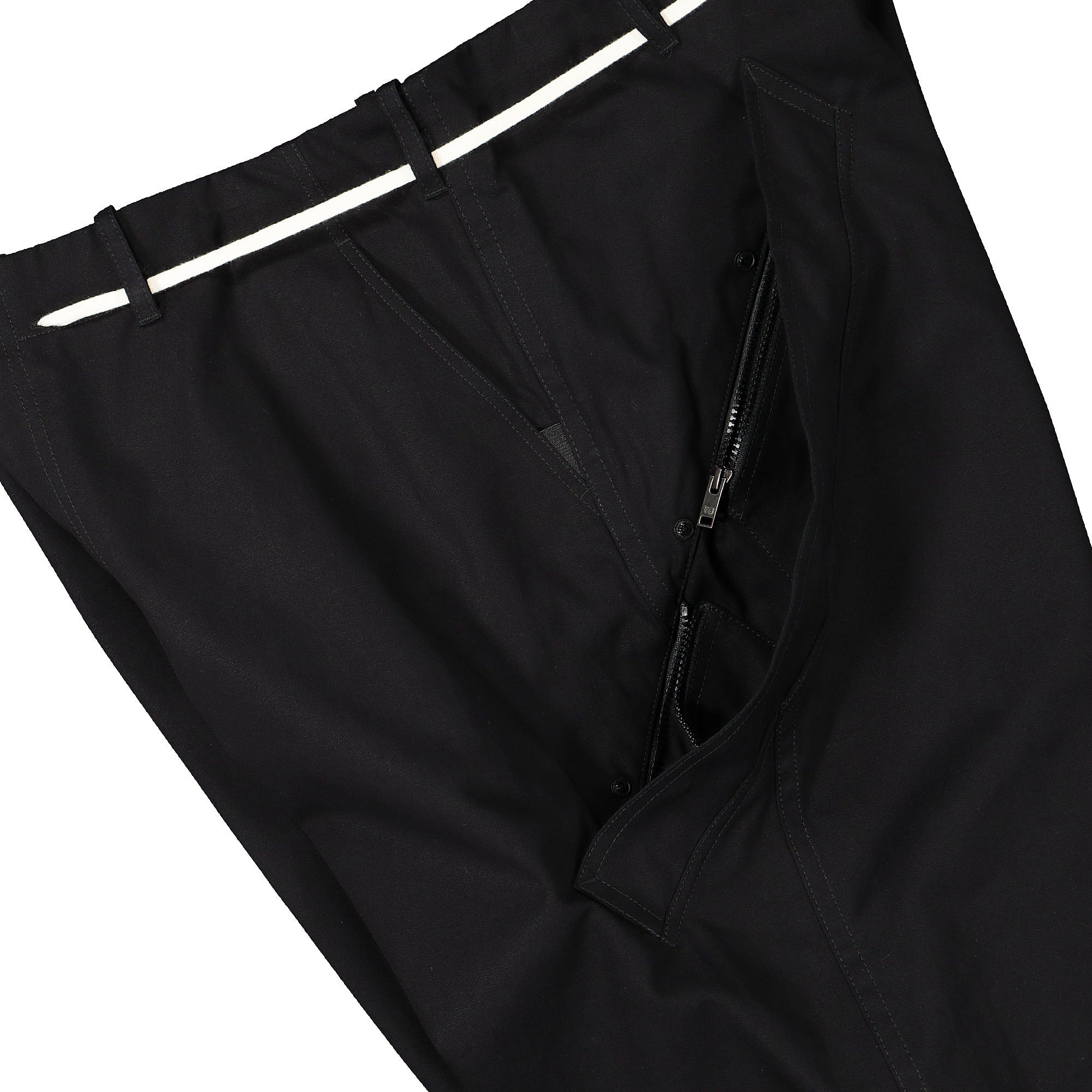 Y-3 M WW Wide Pants Black Casual Pants Detail view 1 | Overkill