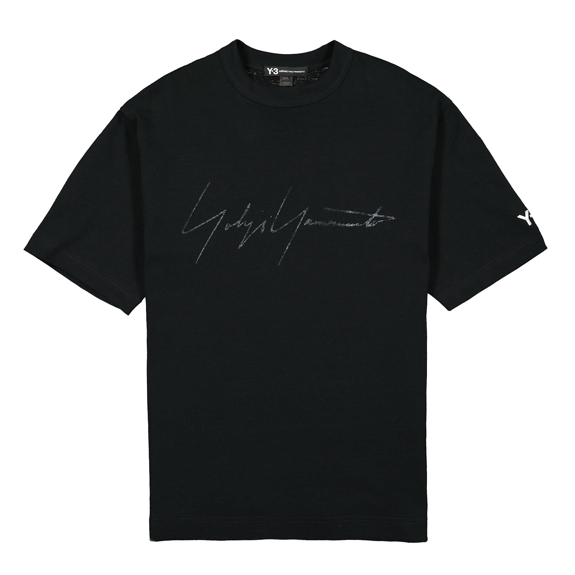 Y-3 M D SGN SS Tee Black T-Shirts FQ4114 | Overkill