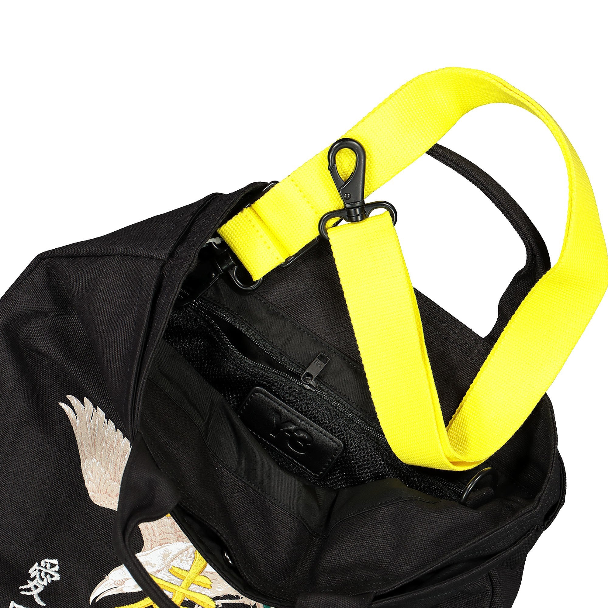 Y-3 Canvas Tote Black Tote Bags & Shoppers Close-up | Overkill
