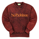Aries No Problemo Sweatshirt Red Sweatshirts FRAR20002 | Overkill