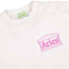 Aries Temple SS Tee White T-Shirts Close-up | Overkill