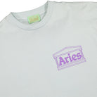Aries Hands Off SS Tee Pale Blue T-Shirts Close-up | Overkill