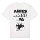 Aries Sad Planet SS Tee White T-Shirts Material | Overkill