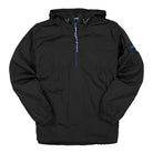 Aries Windbreaker Half Zip Jacket Black Windbreaker FRAR71100 | Overkill