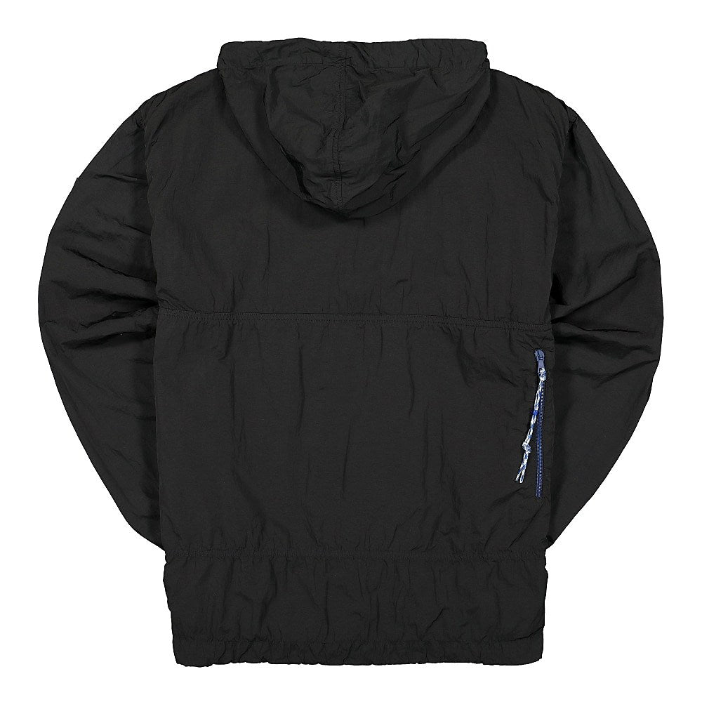 Aries Windbreaker Half Zip Jacket Black Windbreaker Material | Overkill