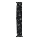 Aries Monogram Scarf Black / Grey Scarves  Material | Overkill