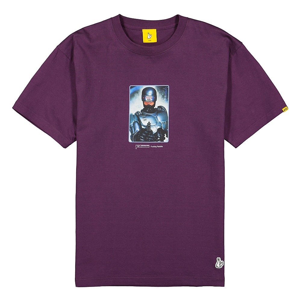 Fucking Rabbits Thank You For Not Smoking Tee Purple T-Shirts FRC598 | Overkill