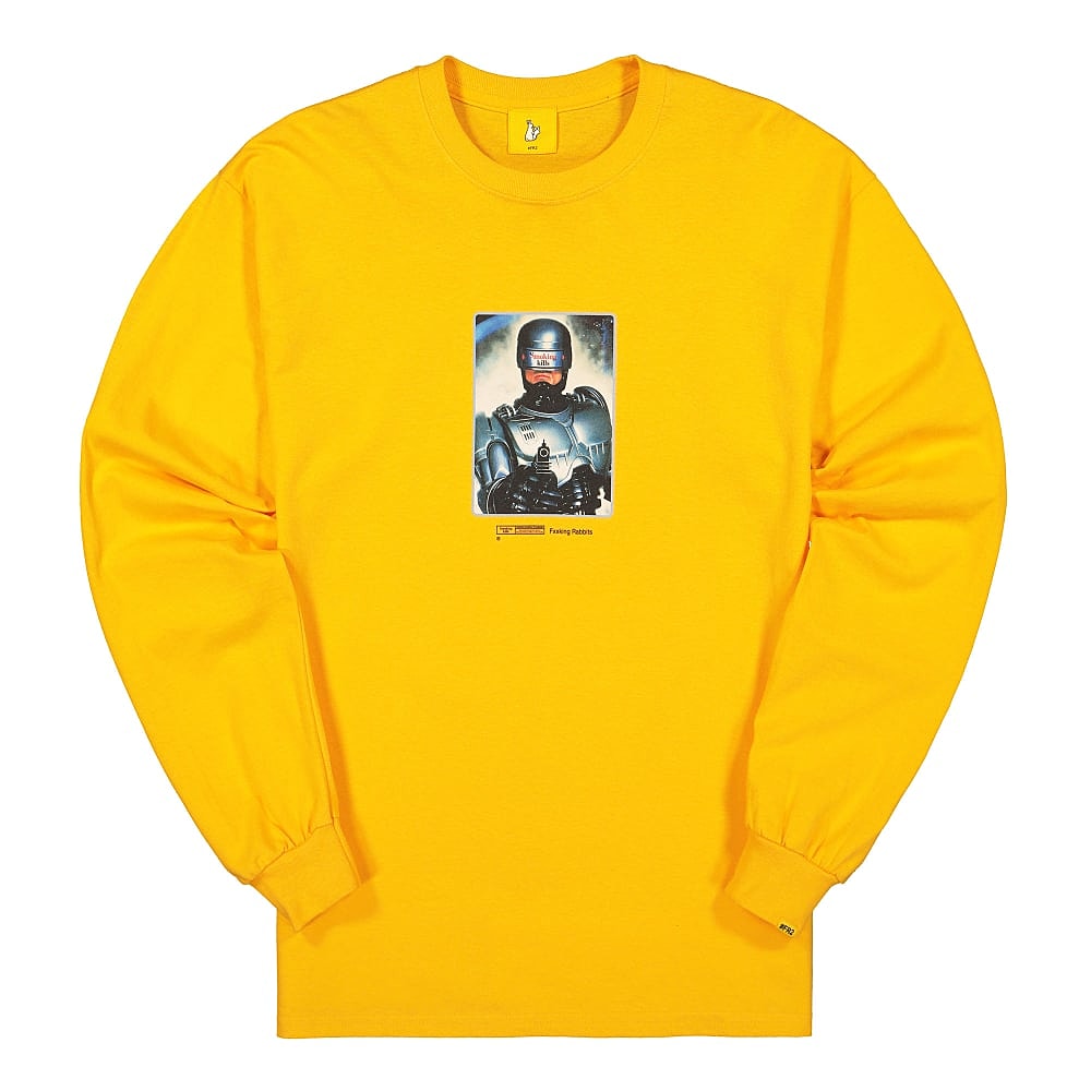 Fucking Rabbits Thank You For Not Smoking Longsleeve Tee Yellow Longsleeves FRC599 | Overkill