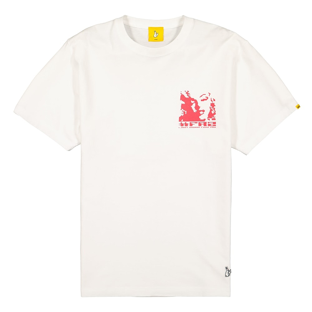 Fucking Rabbits Symbol Tee White T-Shirts FRC601 | Overkill
