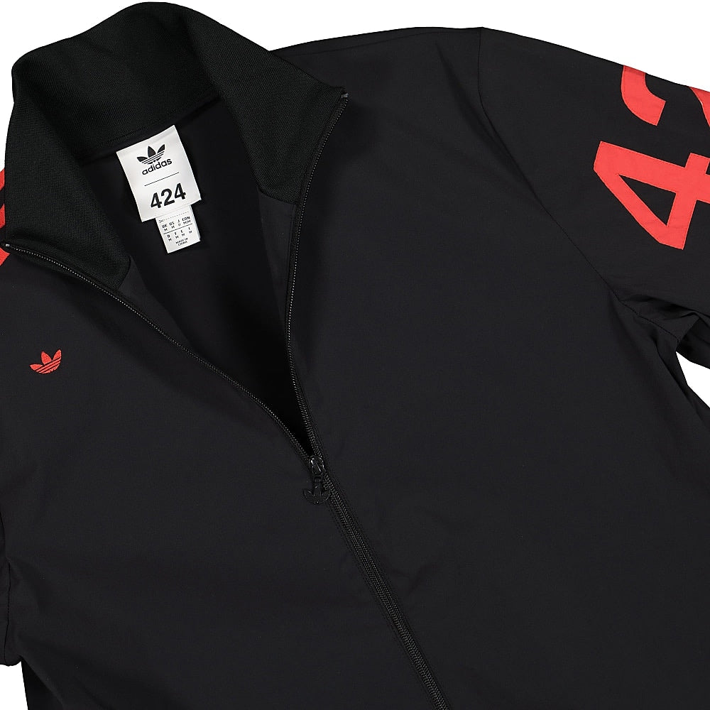 adidas 424 x adidas Tracktop Black Jackets Close-up | Overkill