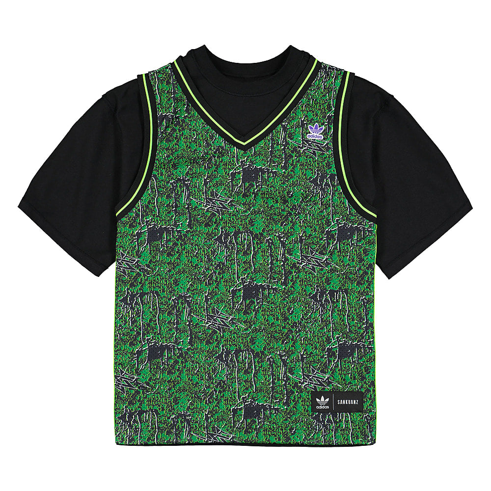 adidas Sankuanz x adidas Tee BB Jersey Black T-Shirts FS8916 | Overkill