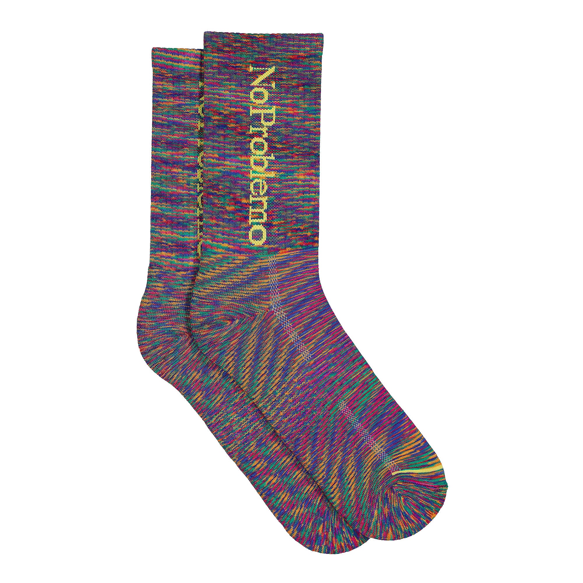 Aries Space Dye No Problemo Socks Purple Socks Material | Overkill
