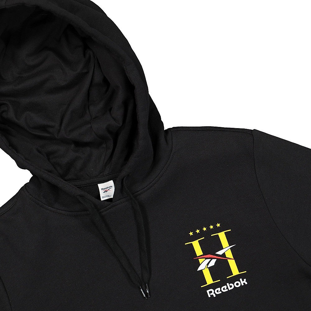 Reebok Classic GP Hotel Hoodie Black Hoodies Close-up | Overkill