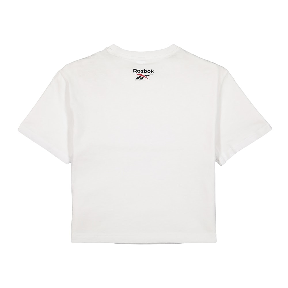 Reebok Wmns Classic GP Hotel Cropped White T-Shirts Material | Overkill