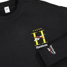 Reebok Wmns Classic GP Hotel Crew Black Sweatshirts Close-up | Overkill