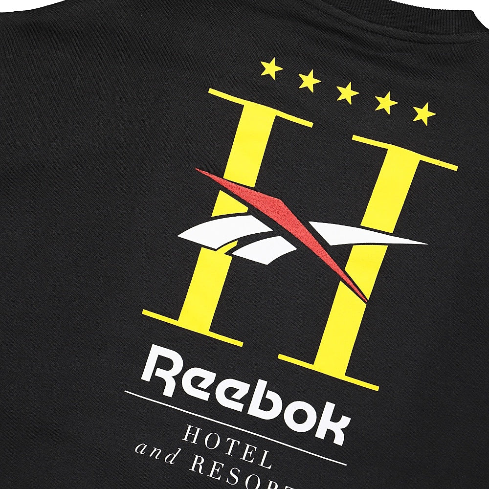 Reebok Wmns Classic GP Hotel Crew Black Sweatshirts Detailfoto | Overkill