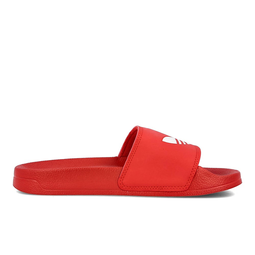 adidas adilette lite Scarlet-Footwear White-Scarlet Slides, Sandals & Slippers  Silhouette | Overkill