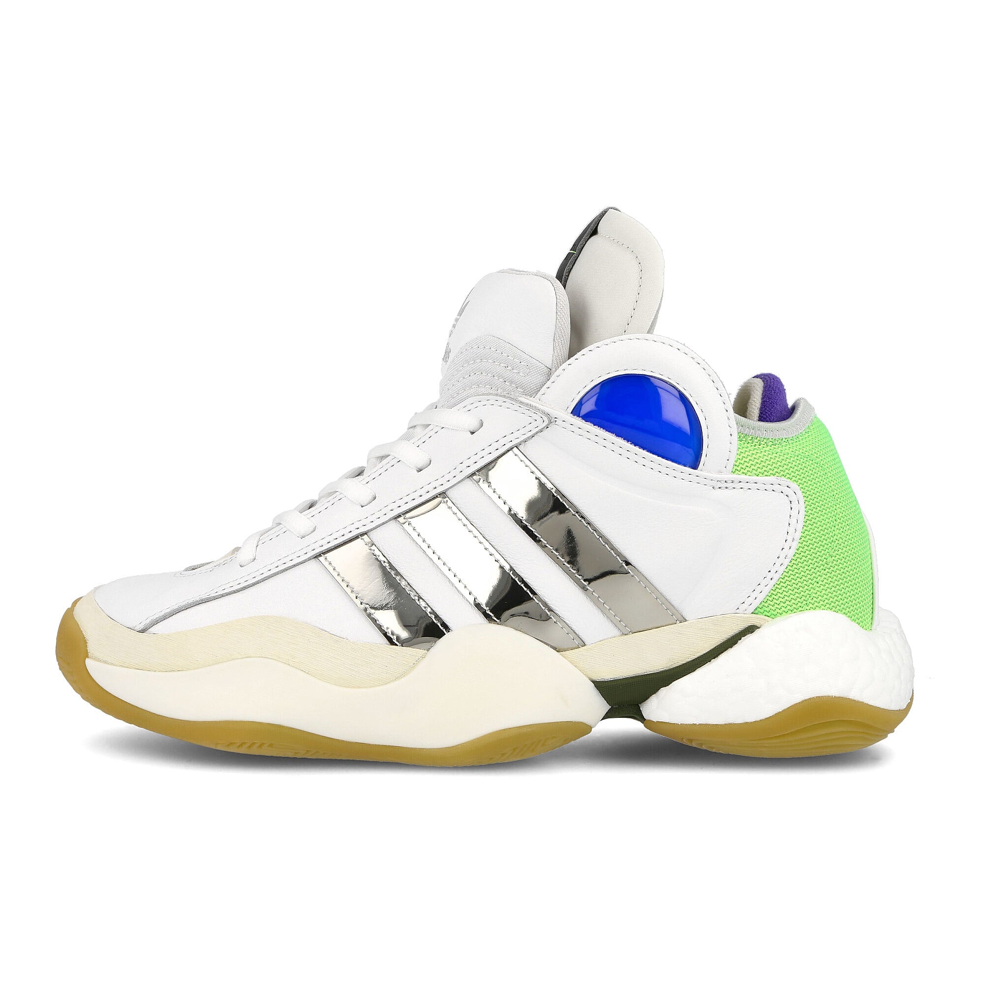 adidas Sankuanz x adidas Crazy BYW Footwear White / Silver Metallic / Gum 3  FU8408 | Overkill