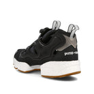 Reebok adidas x Reebok Instapump Fury BOOST Black-White Low Top Sneakers  Close Up | Overkill